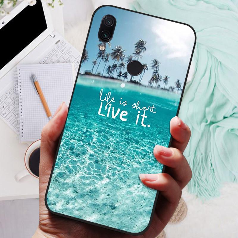 Для Xiaomi Redmi Note 7 Pro Чехол Противоударный Силиконовый ТПУ Задняя Крышка Для Redmi Note7 7Pro Note7Pro Couqe Funda Защитная Capa