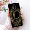 Для Oppo F11 Pro Чехол Прозрачный Роскошная Корона Буквы А-Я 2D Расписной Мягкий Корпус CPH1969 CPH2209 CPH1987