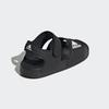 adidas Сандалии Adilette Черный Основной Цвет Белый Облачный (GS)