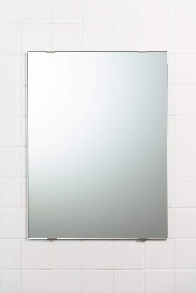 Зеркало Topre для ванных комнат и туалетов, прочное, ударопрочное, сменное зеркало AR, высота 610 x ширина 457 x толщина 5 мм AR-9