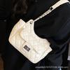 Small bag women's design sense niche 2025 new trendy fashion shoulder messenger bag summer versatile diamond chain bag