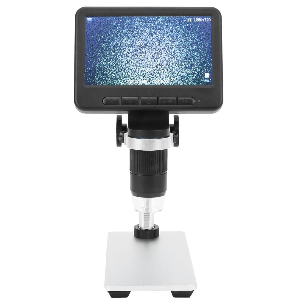 5in Electron Microscope 1080P HD USB Magnifying Microscope Kit Maintenance Inspection Tool