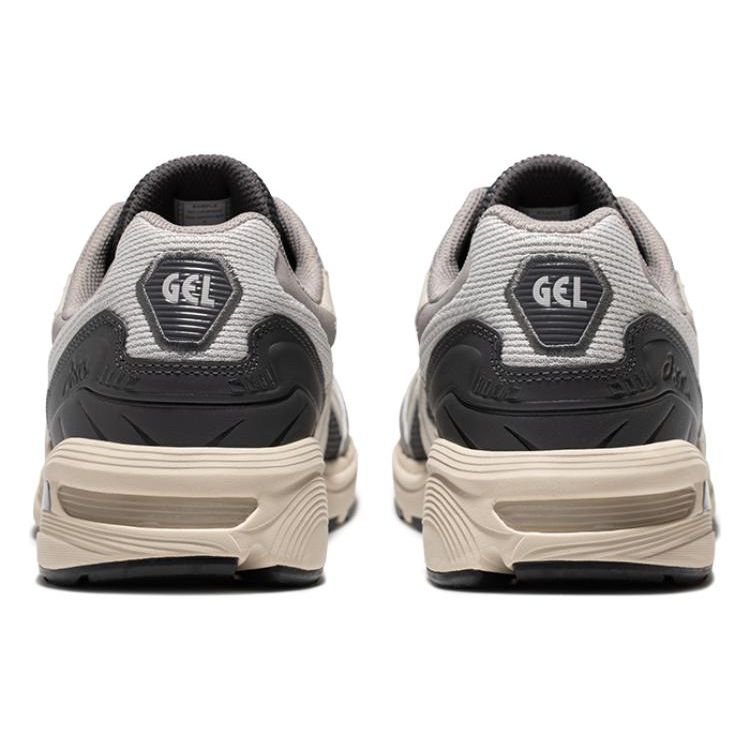 Asics Gel-1090 V1 Ткань Синтетическая кожа Удобные Универсальные Низкие Повседневные Кроссовки Унисекс Повседневная Обувь Серый Бежевый 1203A243-026