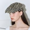 Casual Leopard Beret Retro Personality Painter Hat Fashion Leopard Print Cap