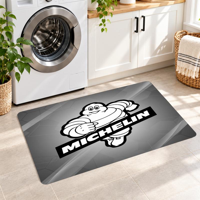 Фланелевый коврик для кухни Michelin Мягкий ковер Нескользящий напольный ковер Домашний декор
