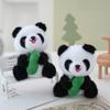 Cute Panda Stuffed Toy Pendant With Plush Fabric For Bags Or Keys