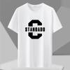 Cotton T-Shirts Men's Short Sleeved T-shirt Cotton Trendy Brand Student Cotton Round Neck Half Sleeved T-shirt