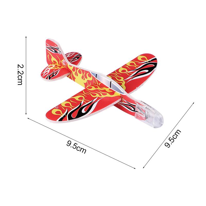 20Pcs Mini Hand Throw Airplane Kids Birthday Party Favors Goodie Pinata Fillers Toy DIY Assembled Foam Flying Planes School Gift