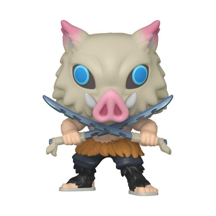 Figurine POP! Inosuke Hashibira 9 cm - FUNKO - Demon Slayer - Mixte - Adulte - Gamme Pop !