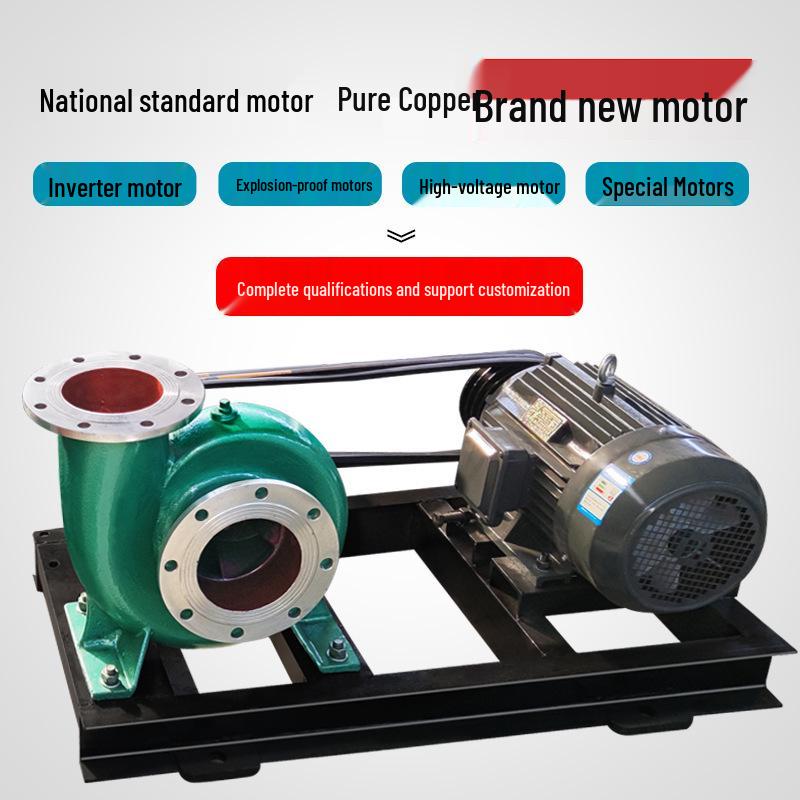 High Head 30kW Diesel Mixed Flow Centrifugal Pump for Agricultural Irrigation - 14 Inch Stainless Steel Water Pump.