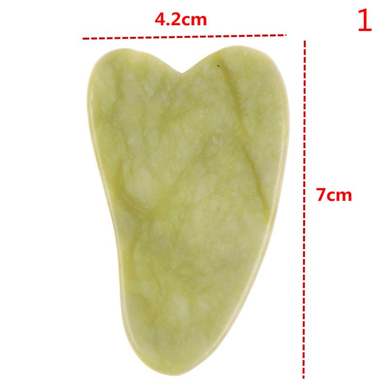 Red Onyx Scraper Guasha Jade Massager For Face Natural Gouache Stone Gua Sha Scraper Facial Massage Tool Face Scraper