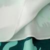 Элегантное длинное платье с цветочным принтом для женщин, с завышенной талией, рукавами-буфами и квадратным вырезом, осень-зима