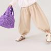 LUSON children's summer casual wide leg lantern pants