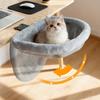 Semi-Circular Folding Cat Bed Detachable Cat Desk Hammock Stable Cat Nest  Computer Desk