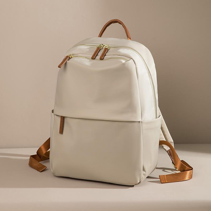 Large Capacity Backpack for Women Lightweight Laptop Travel Bag Simple Oxford Cloth School Bookbag for High School Middle School