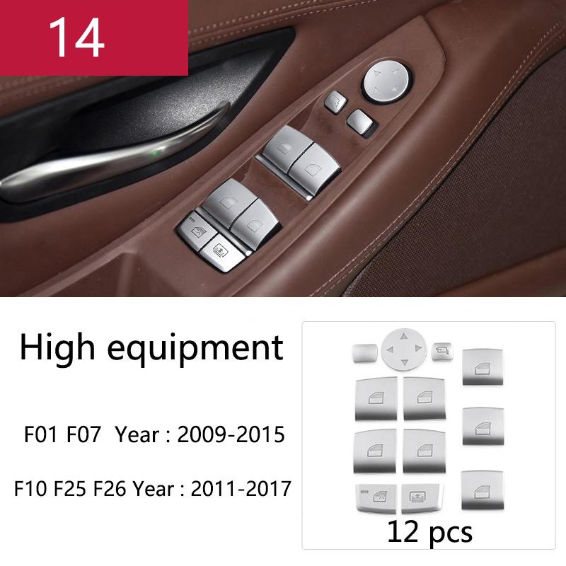 Углеродное волокно для BMW 5 7 серии F01 F10 F07 F25 F26, аксессуары, панель управления механизмом переключения передач, декоративная полоса, накладка, отделка автомобиля