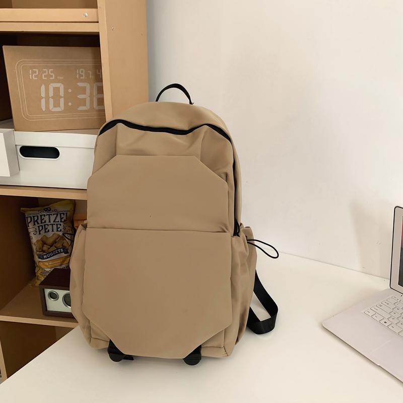 Школьный рюкзак для младших школьников, женский однотонный рюкзак, студенческий рюкзак в студенческом стиле