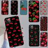 Чехол Food Fruit Red Cherry для Huawei Nova 12s 7i 8i 11i 12i Y73 Y70 Y90 Y60 Y72 Y61 Y91 9 10 SE P30 Pro P40 Lite