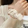French Gentle Elegant Dot Scrunchies Women Girls Kid Elastic Hair Rubber Bands Accessories Tie Hair Ring Rope Headdress Headwear