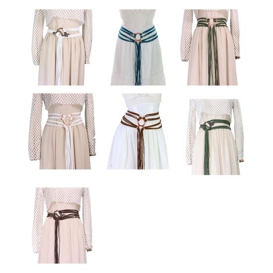 Пояс-веревка ведьмы викинга, регулируемая длина, ренессансный, на Хэллоуин, пояс на талию, фестивальный, аксессуар для ролевого костюма