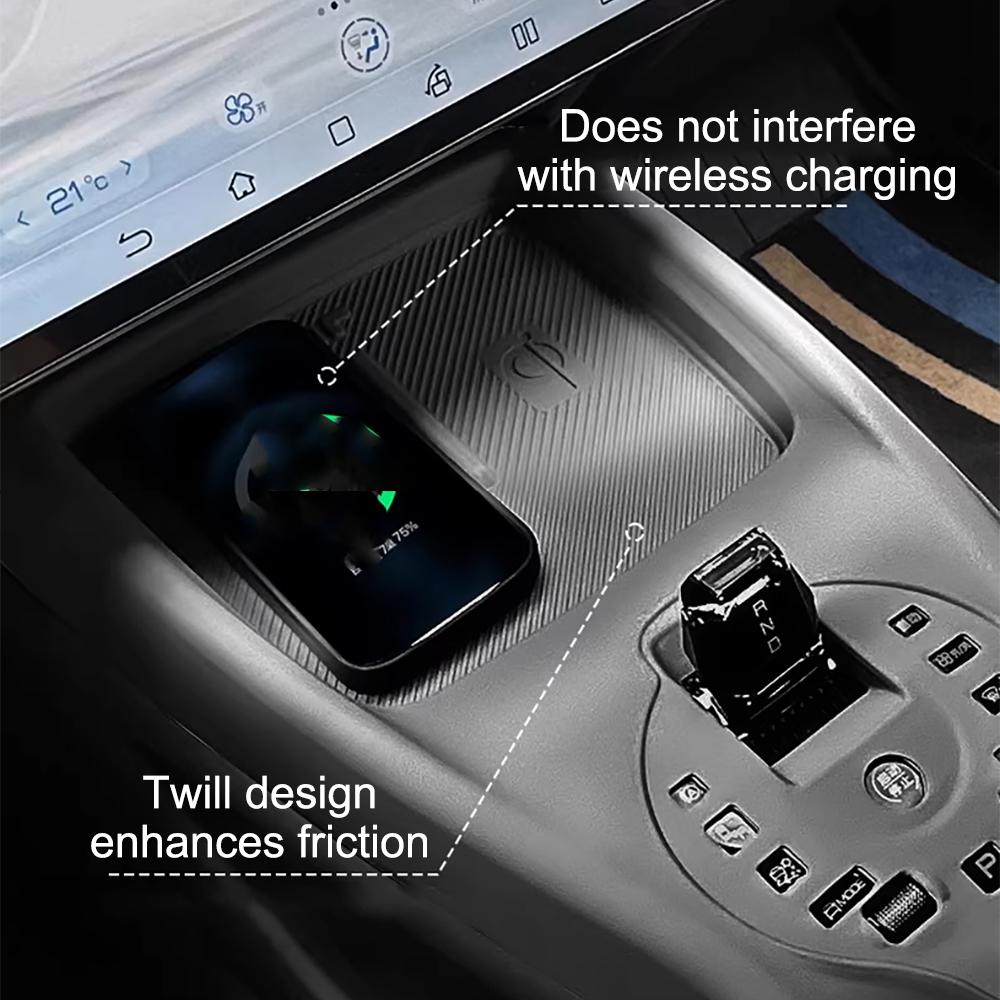 Силиконовая накладка на центральную консоль автомобиля BYD Seal, защита от царапин на рычаге переключения передач, аксессуары для модификации интерьера