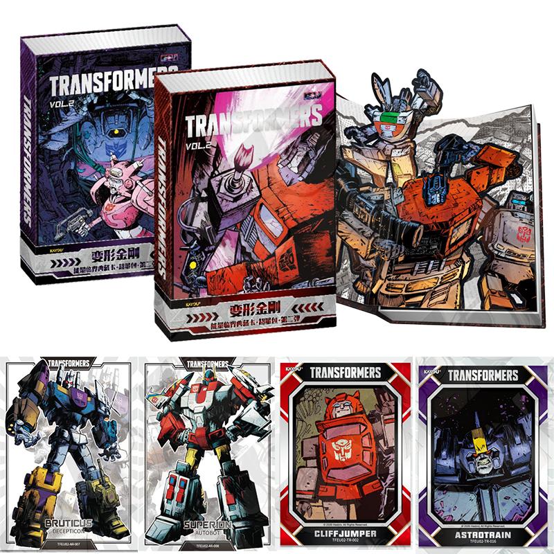 KAYOU Genuine Cards Energon Universe Leadership Edition Anime Movie Collection Card Booster Pack Kids Gifts Toy