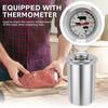 Steamed Meat Bucket Stainless Steel Steamer Meat Pot with Thermometer Large Capacity Meat