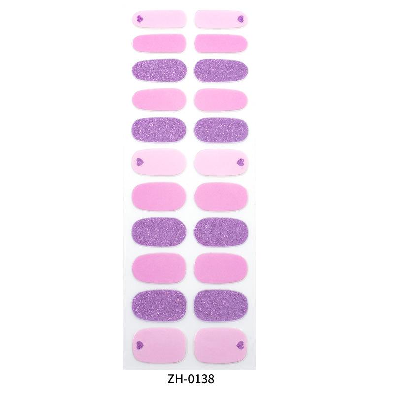 New French Manicure Stickers Waterproof Line Nail Stickers Decorative Full Stickers