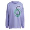 adidas X Stella McCartney Футболка Унисекс Глянцевая Отделка Фиолетовая IB5896-