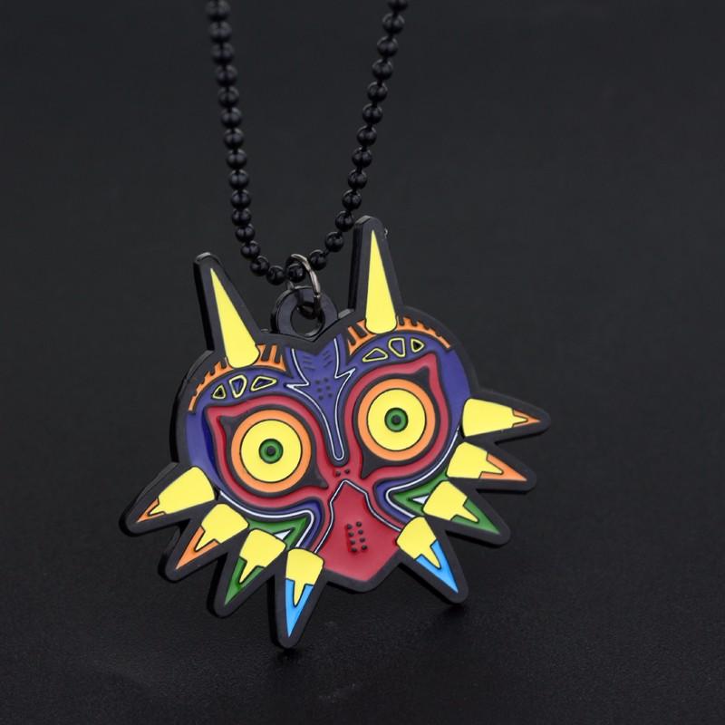 The Legend of Necklace Hylian Shield Sheikah Eye Majora's Mask Sword Triforce Symbol Pendant Zelda Tears of the Kingdom