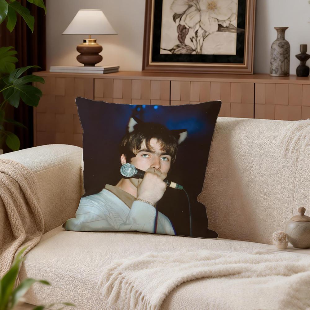 Liam Gallagher Cushion Cover Cushion Cover Set 4Pcs 50X50 45X45 40X40 Pillowcase Decorative Sofa Home Decor