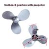 1 Set Universal Propeller Four Stroke Gasoline Outboard Engine Gearbox Booster Accessories Lawn Mower Modification