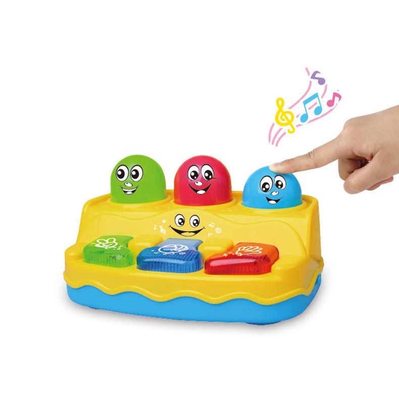Пятизвездочная детская игрушка-хомяк для подсчета очков, детская развивающая музыкальная многофункциональная игровая машина для раннего обучения