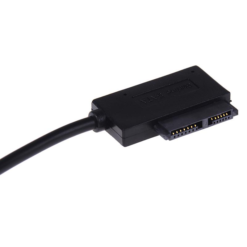 Usb To 7+6 13Pin Slim Sata/Ide Cd Dvd Rom Optical Drive Cable Adapter