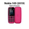 Нокиа 105(2019) Модный телефон с двумя SIM-картами, дисплеем 1,77 дюйма, памятью 4 МБ, фонариком, радио FM