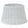 Vidaxl Klosz Do Lampy, Biały, Ø45X28 Cm, Wiklina