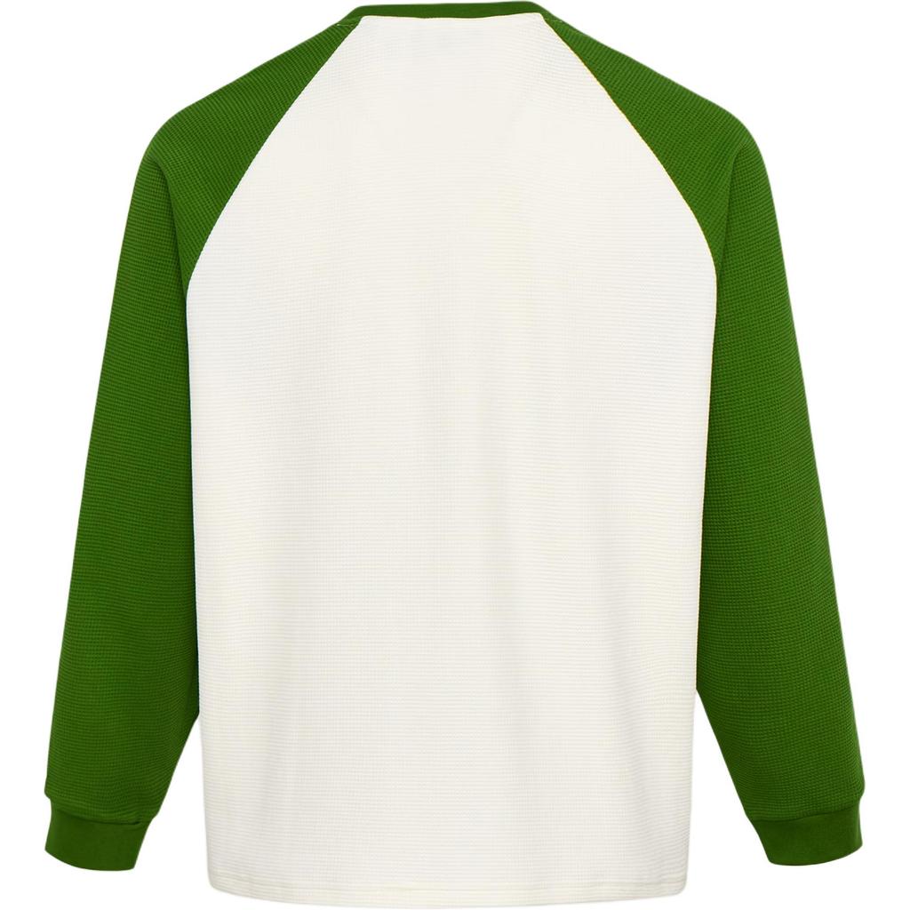 Adidas Оригинальная футболка с длинным рукавом, вафельная, спортивная, свободная, в полоску, цветовые блоки, унисекс, tops KV8869