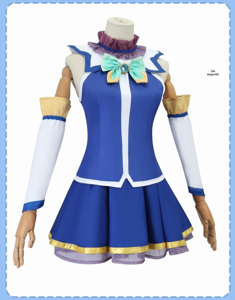 Косплей костюм KonoSuba: Костюм персонажа Казума Сато и Аква