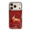 Позолоченный чехол для мобильного телефона Pony iPhone17promax 13 Праздничный красный 16 Apple 17 и другие модели