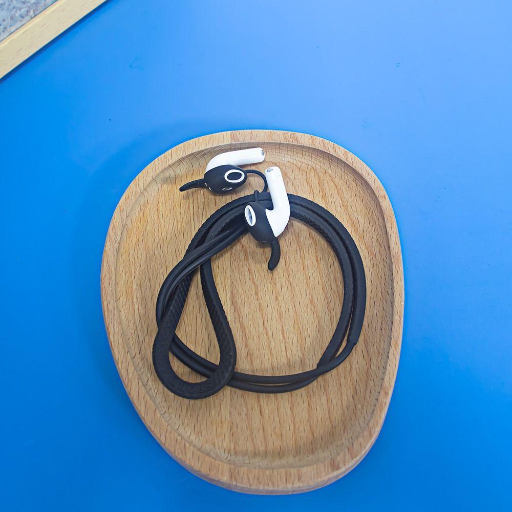 Silicone Neck Strap Hanging Holder Lanyard New Earphone Anti-Lost Rope for AirPods 4