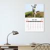 2026 Calendar January 2026 - December 2026 12 Monthly Planner Kung Fu Cat Wall Calendar for Home Office Dormitory Decor