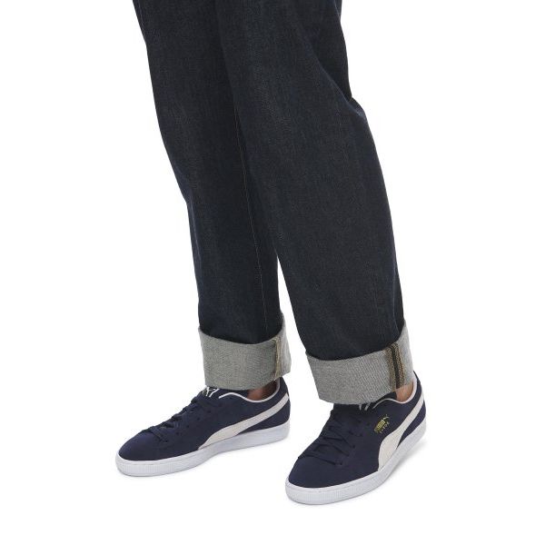 Puma Кроссовки Suede Classic 21 Peacoat Unisex Синий Белый 374915-04