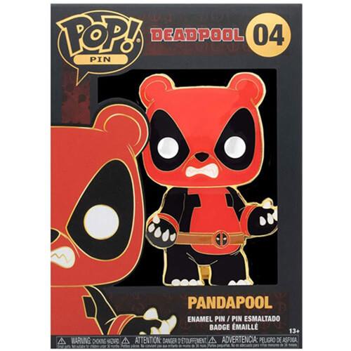 Дэдпул Пандапул 4 дюйма Поп! Эмалированные булавочные чехлы поставляются 1 из 6