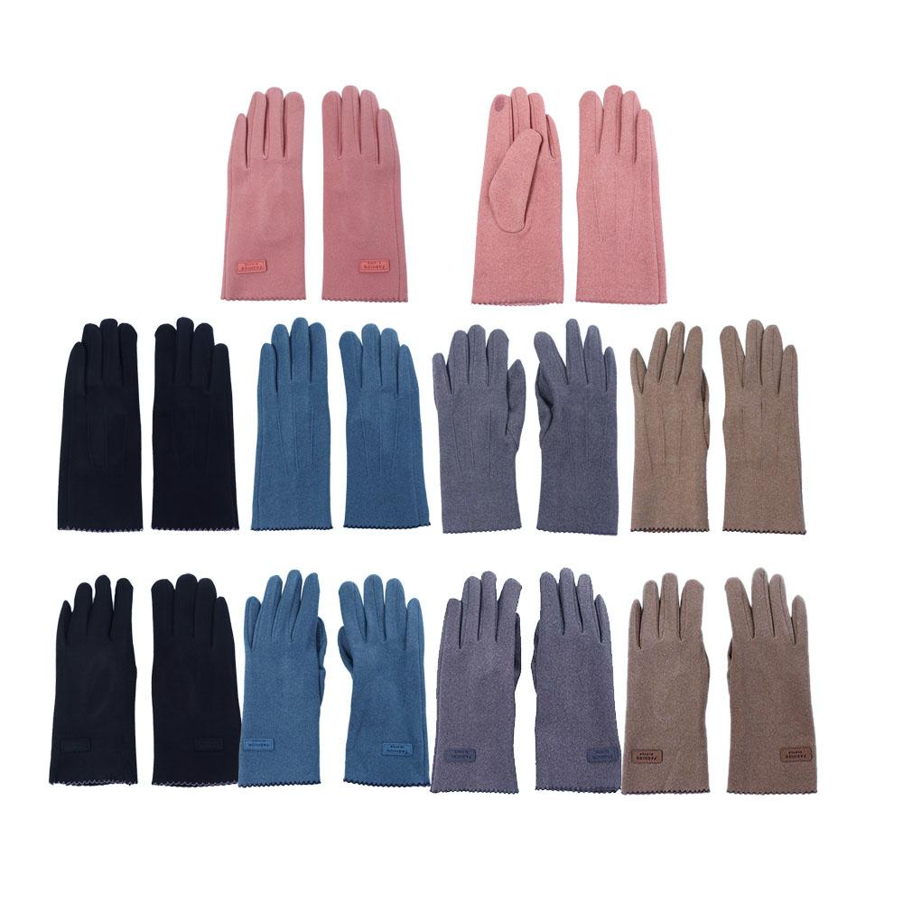 Женские зимние аксессуары однотонные варежки в корейском стиле женские перчатки теплые перчатки немецкий флис