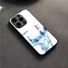Арт-рок группа Radiohead Музыкальный чехол для телефона для 17 Pro Max IPhone 16 Pro 14 12 11 13 Mini X XR XS 15 Plus SE Стеклянная крышка