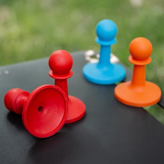 4 шт. Наконечник стойки для тента Защита от молний Колпачок для кемпинга Пешего туризма Навес Тент Укрытие Опорная стойка Наконечник Изоляционный Защитный Аксессуары