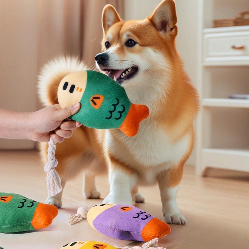 Игрушки для собак в форме животных, пищащая плюшевая забавная игрушка для маленьких и больших собак, жевательная игрушка для щенков и кошек, интерактивная обучающая игрушка для собак