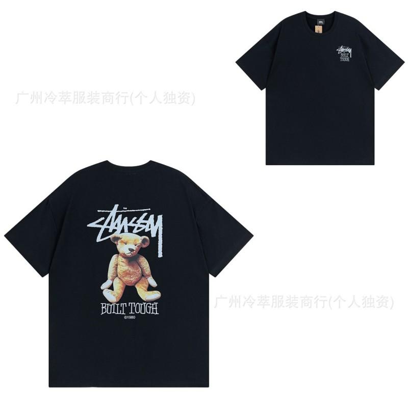 Mens Streetwear Short Sleeve T-Shirt Cotton Print Tee Casual Unisex Fit 2025