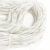 Black Elastic Beading Cord 1.5mm Diameter Waxed Polyester Cord Stretchy String Rope  Bracelet Craft