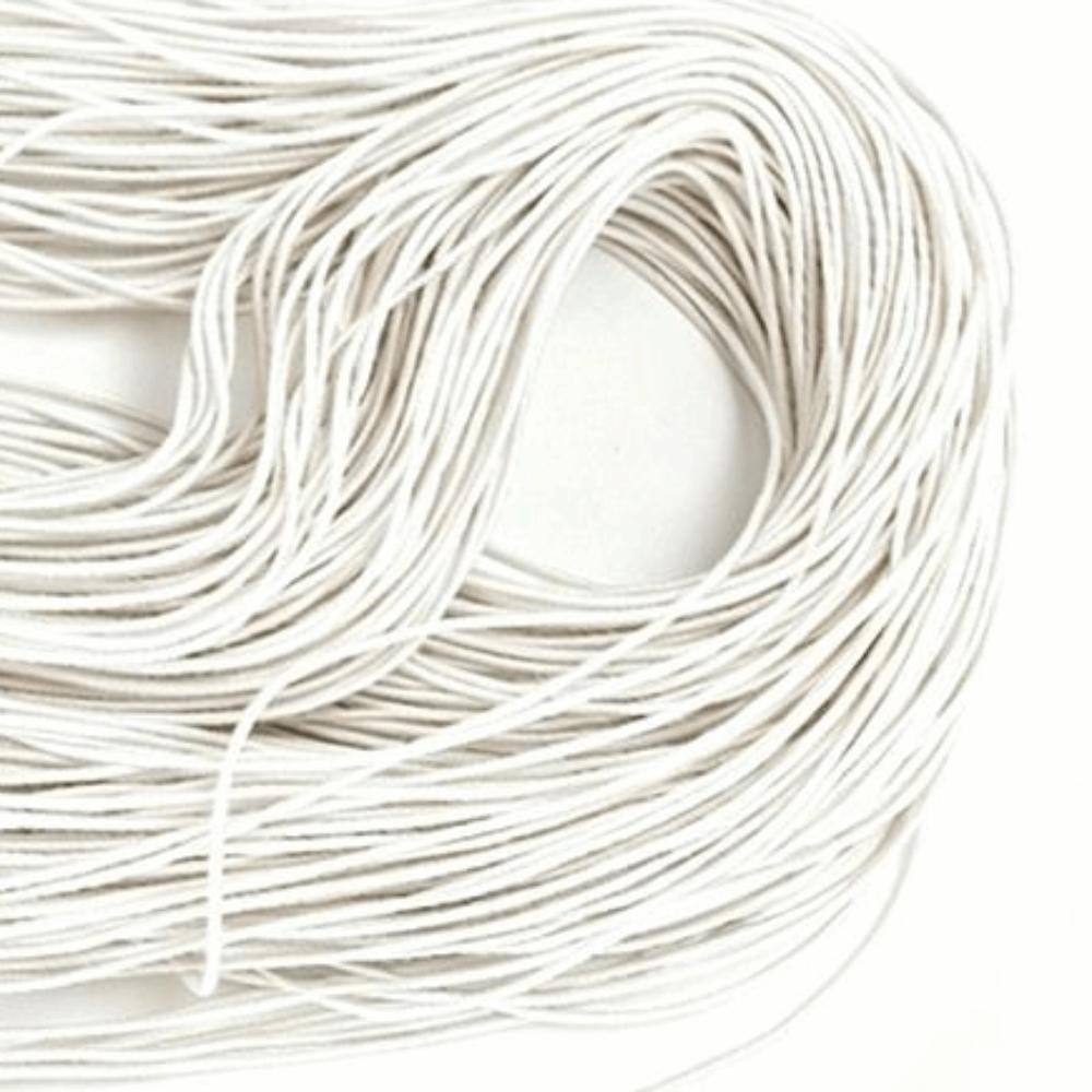 100m Length Stretchy String Rope Black Waxed Polyester Cord Elastic Beading Cord Bracelet Craft
